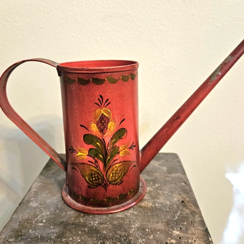 Watering Can Vintage Tolewear - Picture 8 of 8